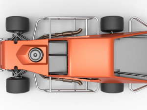 Asphalt Modified stock car Scale 1 to 25 3D Print Model