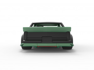 Vintage Asphalt Modified stock car Scale 1 to 25 Modelo de impresión 3D