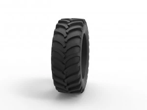 Tractor tire 15 Scale 1 to 25 3D Print Model