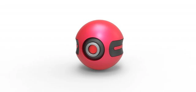 Cherish Ball 3D Print Model .c4d .max .obj .3ds .fbx .stl .blend 
