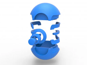 Cherish Ball 3D Print Model