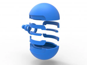 Cherish Ball 3D Print Model