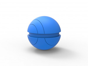 Unite Ball Modelo de Impressão 3D