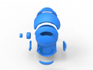 Unite Ball 3D Print Model