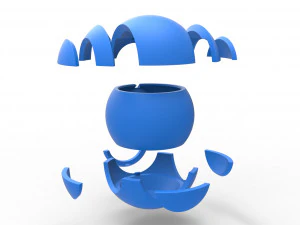 Unite Ball 3D Print Model