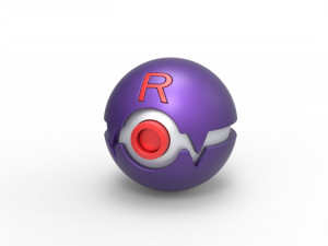 Team Rocket Ball Journeys 3D Print Model
