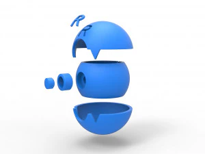 Team Rocket Ball Journeys 3D Print Model