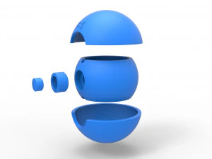 Bola GS Modelo de Impressão 3D