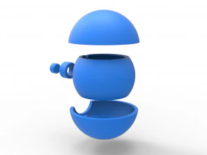 Bola GS Modelo de Impressão 3D
