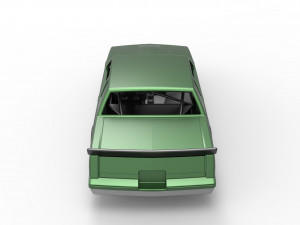 Vintage NASCAR race car Scale 1 to 25 Modello di stampa 3D