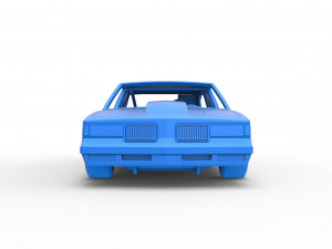 Vintage NASCAR race car Scale 1 to 25 Modello di stampa 3D