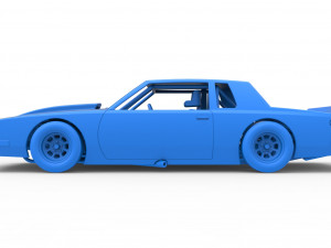 Vintage NASCAR race car Scale 1 to 25 Modello di stampa 3D