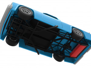 Vintage NASCAR race truck Scale 1 to 25 3Dプリントモデル