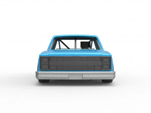 Caminh&atilde;o de corrida NASCAR vintage escala 1 a 25 Modelo de Impressão 3D