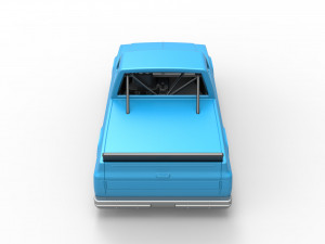 Vintage NASCAR race truck Scale 1 to 25 3Dプリントモデル