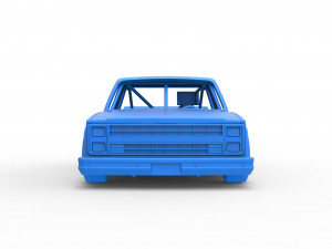Vintage NASCAR race truck Scale 1 to 25 3Dプリントモデル