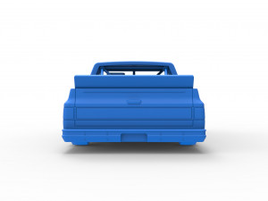 Vintage NASCAR race truck Scale 1 to 25 3Dプリントモデル