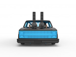 Dragster truck Scale 1 to 25 Model do druku 3D