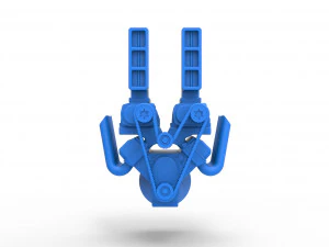 Engine V8 with double supercharger Version 6 Scale 1 to 25 3D Print Model