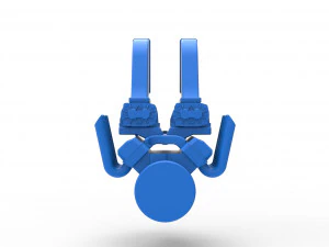 Engine V8 with double supercharger Version 6 Scale 1 to 25 3D Print Model