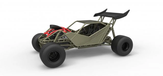 Concept dirt buggy Scale 1 to 25 3D Print Model .c4d .max .obj .3ds .fbx .stl .blend