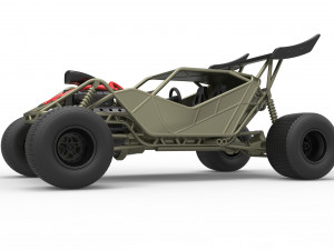 Concept dirt buggy Scale 1 to 25 3D Принт Модель