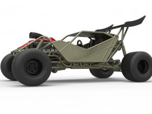 Concept dirt buggy Scale 1 to 25 3D Print Model