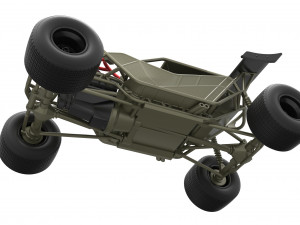 Concept dirt buggy Scale 1 to 25 3D Принт Модель