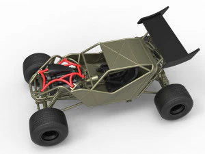 Concept dirt buggy Scale 1 to 25 3D Print Model