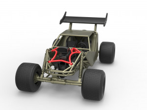 Concept dirt buggy Scale 1 to 25 3D Принт Модель