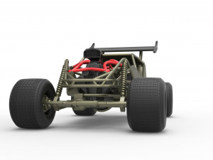Concept dirt buggy Scale 1 to 25 3D Принт Модель