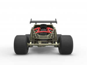 Concept dirt buggy Scale 1 to 25 3D Принт Модель