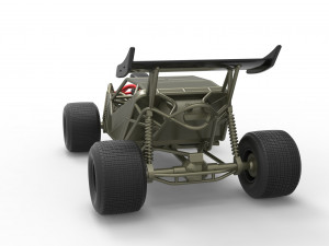 Concept dirt buggy Scale 1 to 25 3D Принт Модель