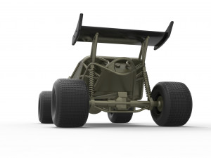 Concept dirt buggy Scale 1 to 25 3D Принт Модель