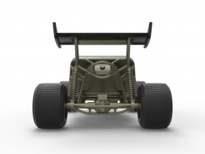 Concept dirt buggy Scale 1 to 25 3D Принт Модель