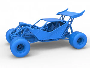 Concept dirt buggy Scale 1 to 25 3D Print Model