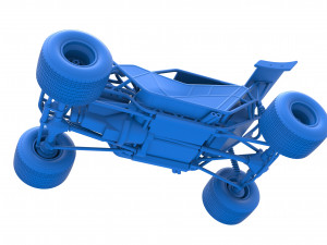 Concept dirt buggy Scale 1 to 25 3D Принт Модель