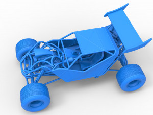 Concept dirt buggy Scale 1 to 25 3D Принт Модель