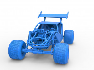 Concept dirt buggy Scale 1 to 25 3D Принт Модель