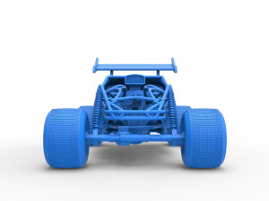 Concept dirt buggy Scale 1 to 25 3D Принт Модель