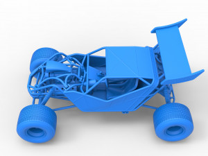 Concept dirt buggy Scale 1 to 25 3D Принт Модель