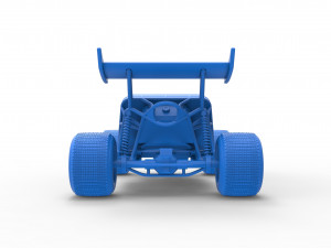 Concept dirt buggy Scale 1 to 25 3D Принт Модель