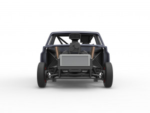 Dirt Dragster truck Scale 1 to 25 Modèles 3D en vedette