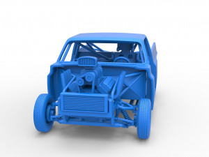 Dirt Dragster truck Scale 1 to 25 Modèles 3D en vedette