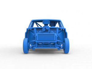 Dirt Dragster truck Scale 1 to 25 Modèles 3D en vedette