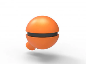 क्यूबर्ट ओर्ब 3D प्रिंट मॉडल