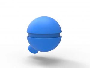 क्यूबर्ट ओर्ब 3D प्रिंट मॉडल