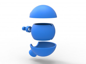 Qbert orb 3D 打印模型