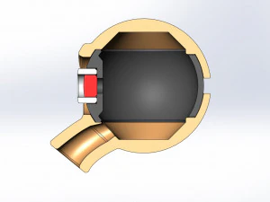 क्यूबर्ट ओर्ब 3D प्रिंट मॉडल