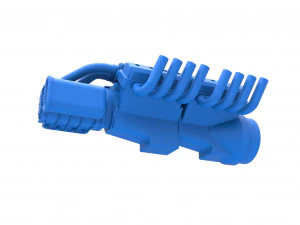 Engine 2 V8 Version 2 Scale 1 to 25 3D Print Model
